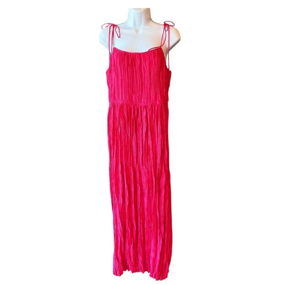 ULLA JOHNSON Oral Midi Strappy Dress in Orchid Womens Size 6‎ NEW MSRP $650